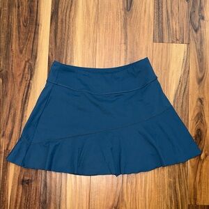 Women's Blue Tennis Skirt